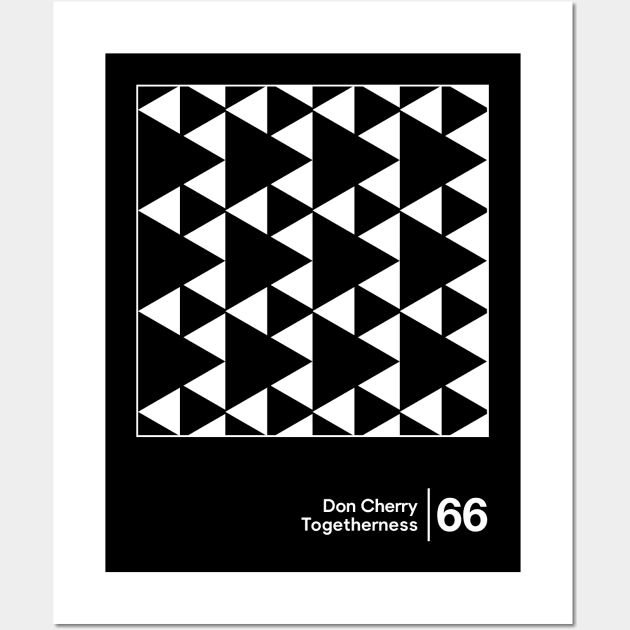 Don Cherry - Minimal Style Graphic Artwork Wall Art by saudade